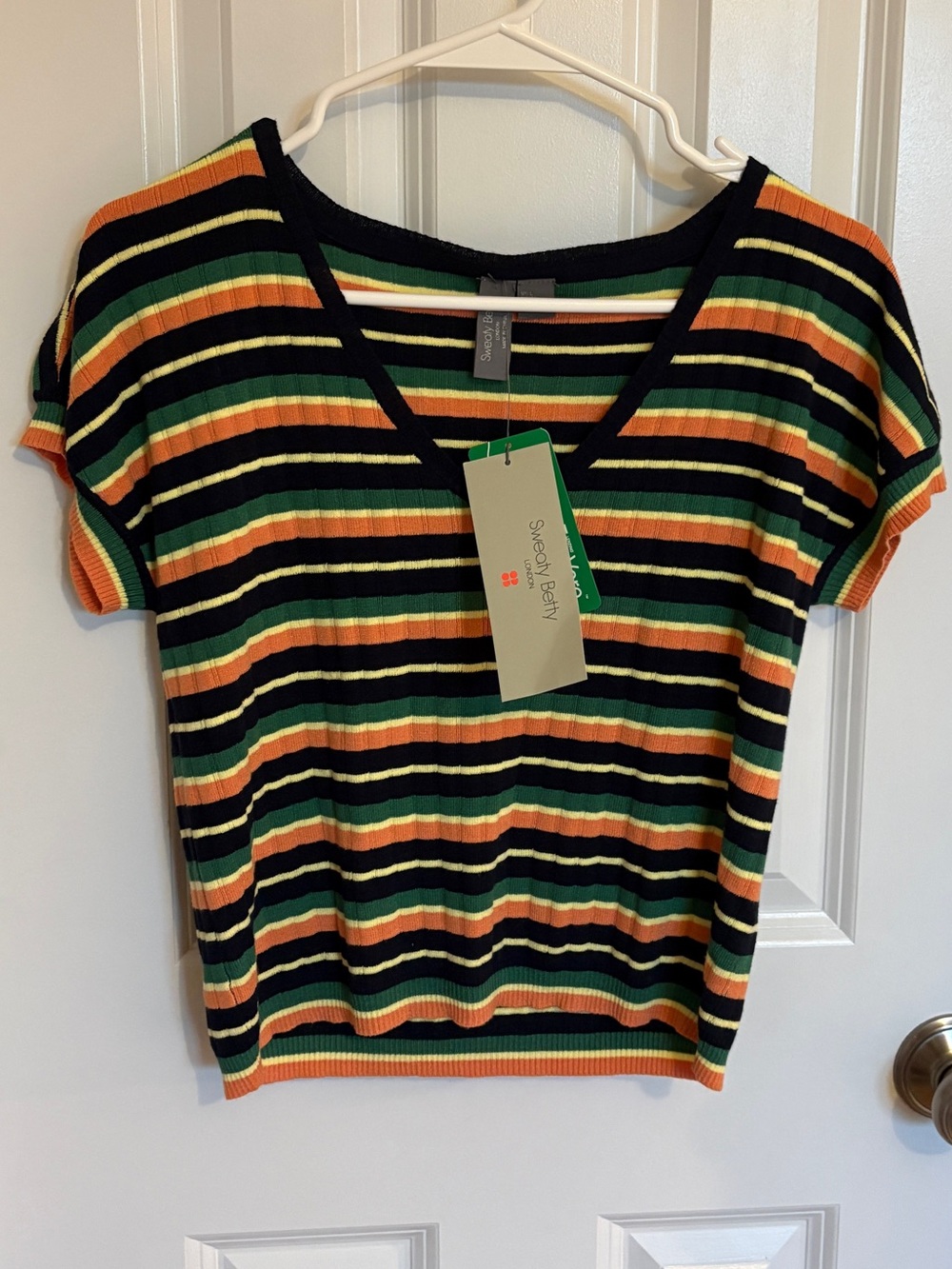 NWT sweaty Betty knit tee shirt